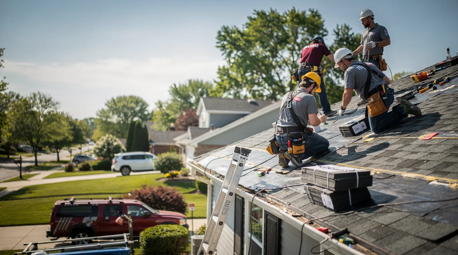 Roof Repair in Newton, KS around you
